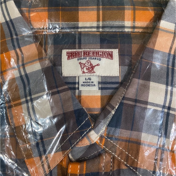 👔👔👔 Authentic New True Religion Button Down Shirt - Picture 3 of 4